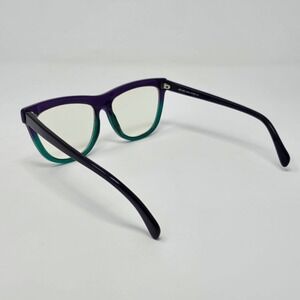 SEE Eyeglasses Frames Purple‎ Green Ombre Italy Designer Glasses FRAMES ONLY